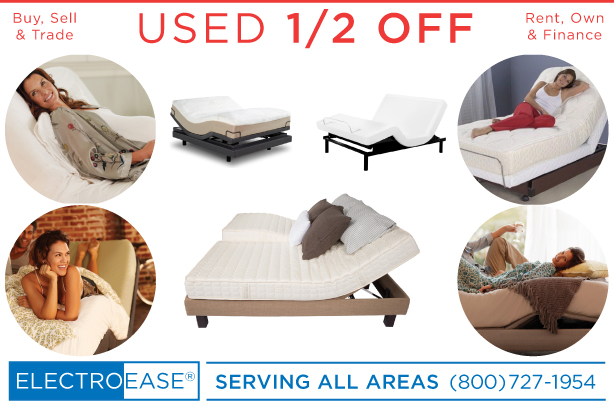 Used electric adjustable motorized frame base foundation adjustable beds