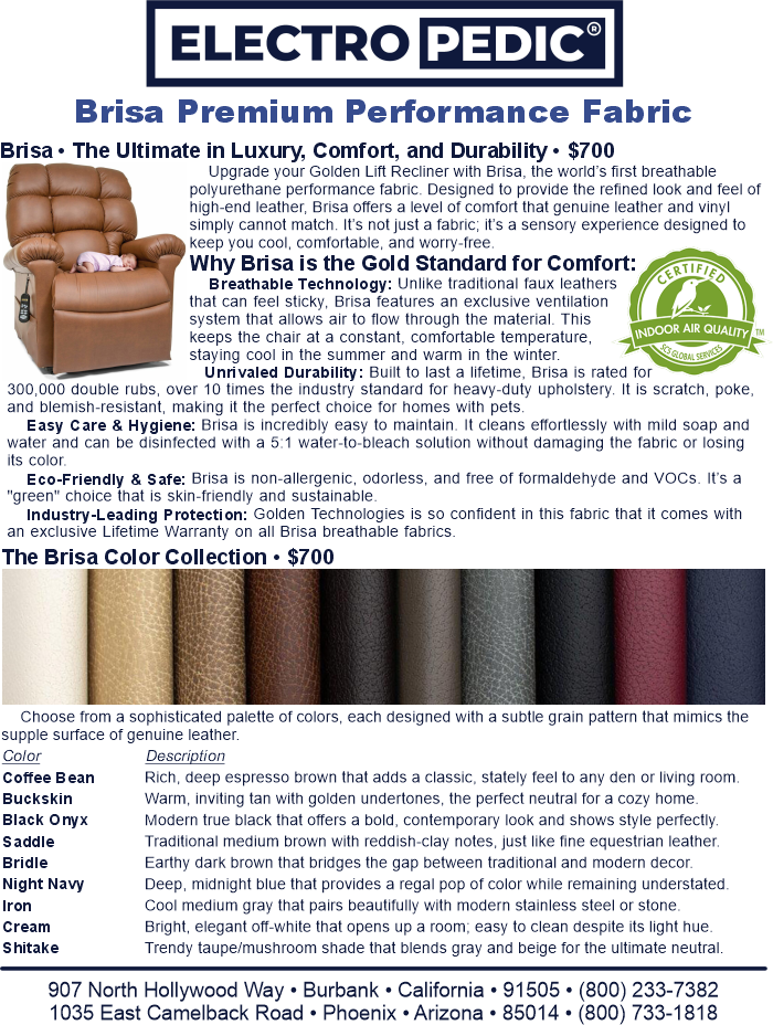 Renting a Cloud with Twilight lift chair from Electropedic with Brisa fabric feels great • Golden PR515 Cloud lift chair