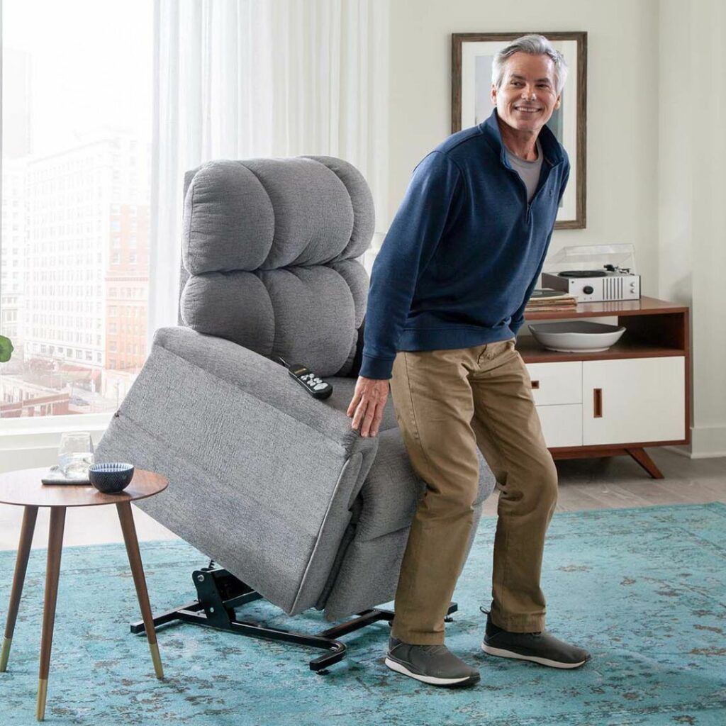 It is so easy to rent a Golden PR535 Comforter with MaxiComfort lift chair recliner from Electropedic