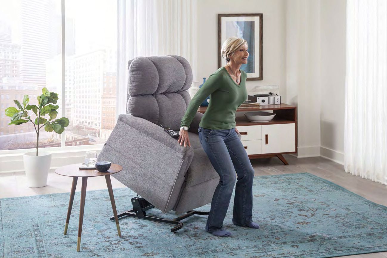 Easily rent a Golden PR535 Comforter with MaxiComfort lift chair recliner from Electropedic
